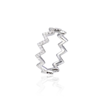 BAGUE ZIG ZAG